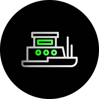 bilgisayar vektörü simgesi düz simgesi