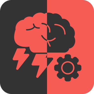 vector illustration of storm icon