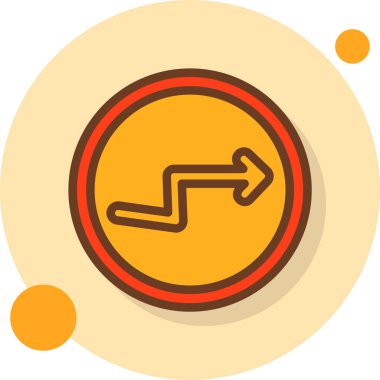 Ok. Web simgesi basit tasarım