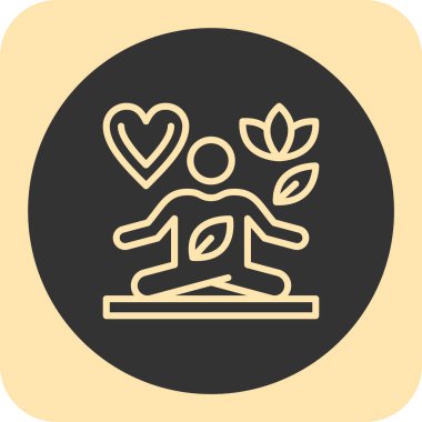 Aşk. Web simgesi basit illüstrasyon