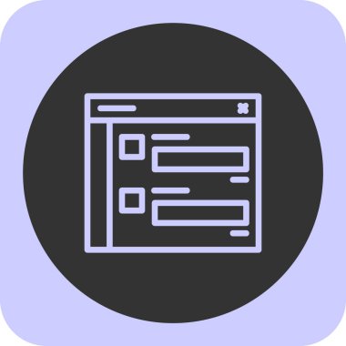 tarayıcı simgesi vektör işareti