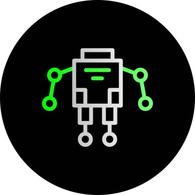 vektör robot resimleme