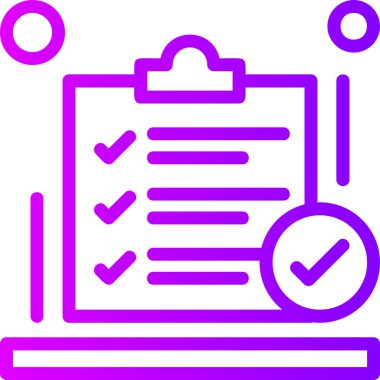 kontrol listesi simgesi