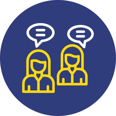 İnsan simgesinin vektör illüstrasyonu