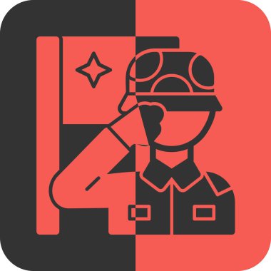 Polis kaskı takan bir kadının vektör çizimi