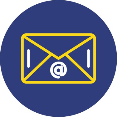 E- posta simgesi vektör illüstrasyonu