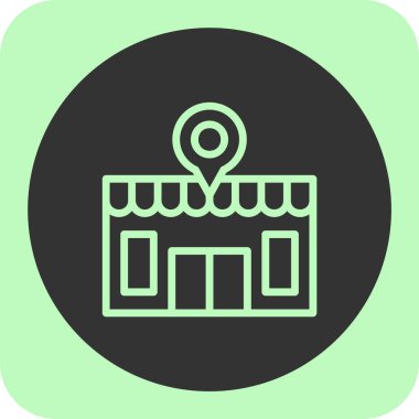 Modern simge oluşturmanın vektör illüstrasyonu