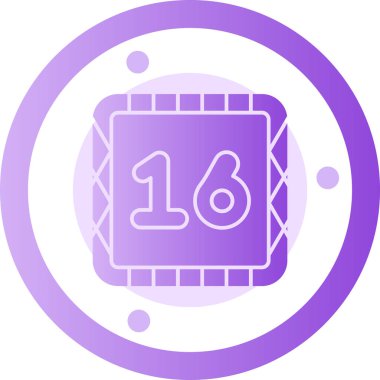 Takvim. Web simgesi basit illüstrasyon