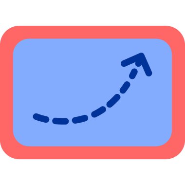 Yol işaretinin vektör illüstrasyonu