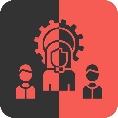 vektör illüstrasyonu, iş ve teknoloji simgesi.