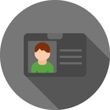 İnsan simgesinin vektör illüstrasyonu