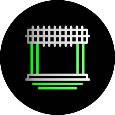 Modern b 'nin vektör illüstrasyonu eksik simgesi