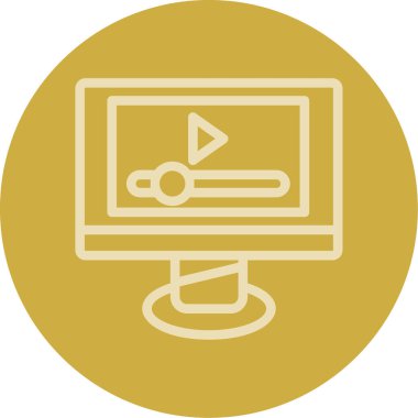 seo modern simgesinin vektör illüstrasyonu