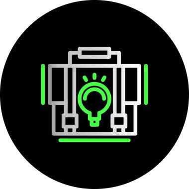 vektör lamba simgesi