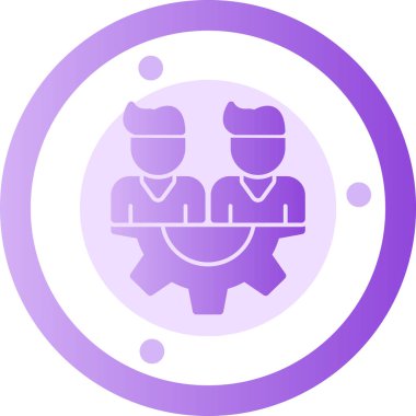 Modern b 'nin vektör çizimi robot simgesinden yoksun