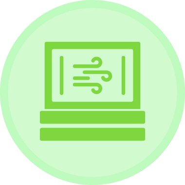 Bilgisayar. Web simgesi vektör illüstrasyonu