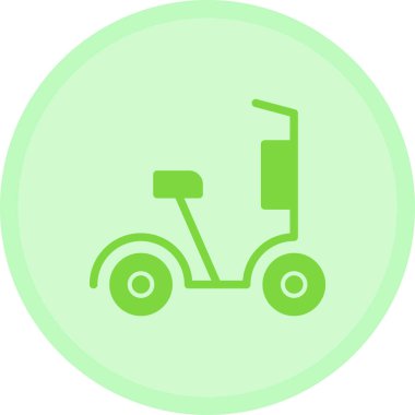 Mobilet. Web simgesi basit illüstrasyon