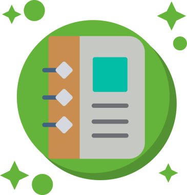 belge simgesi, vektör çizimi