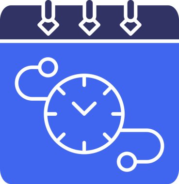 Takvim. Web simgesi basit illüstrasyon