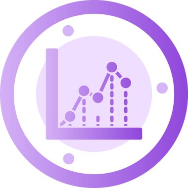 İş simgesi finansmanının vektör illüstrasyonu