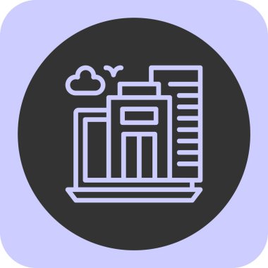 Vektör belgesi Simge illüstrasyonu