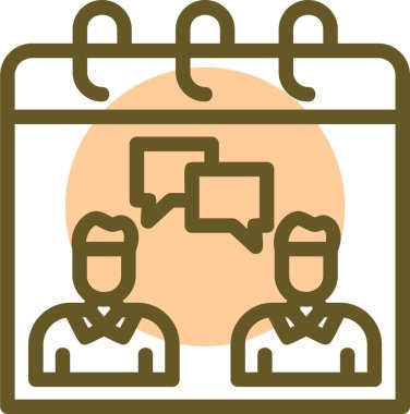 Bir kadın simgesinin vektör illüstrasyonu