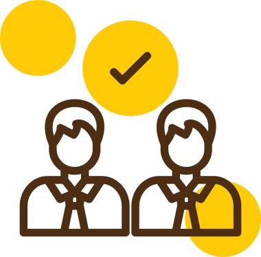 vektör insanlar simge illüstrasyonu