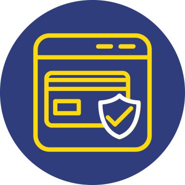 Web sitesi, vektör illüstrasyonu için web simgesi