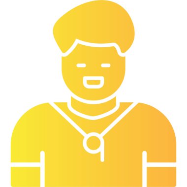 man simgesi vektör illüstrasyonu