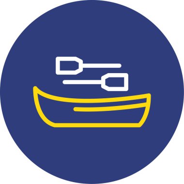 tekne simgesi, vektör illüstrasyonu basit tasarım