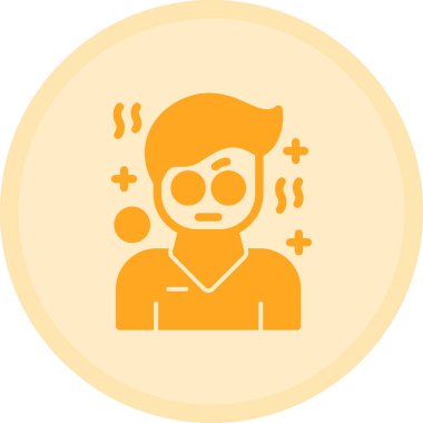 avatar. Web simgesi basit illüstrasyon