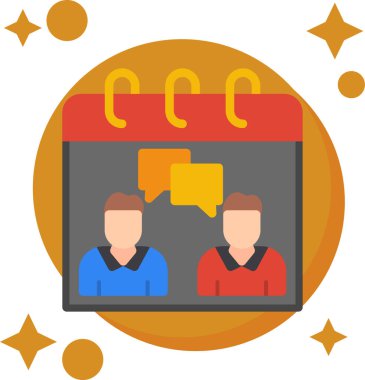 İş insanlar iletişim simgesi