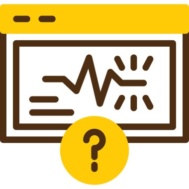 Soru işareti. Web simgesi