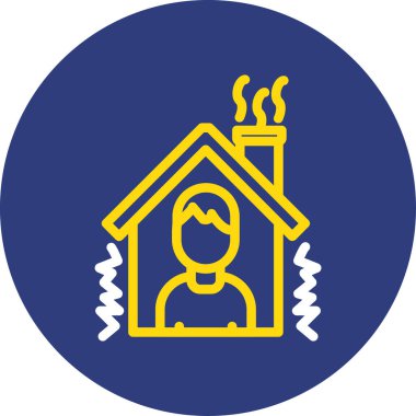 Ateş simgesinin vektör illüstrasyonu