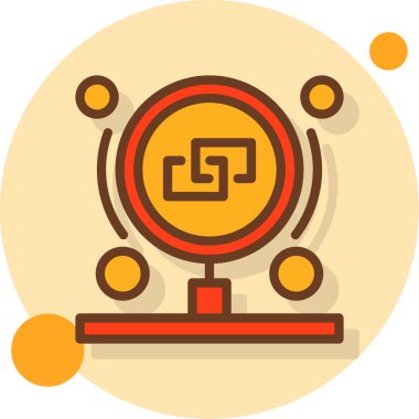 seo modern simgesinin vektör illüstrasyonu