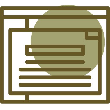 tarayıcı web düzeni vektör illüstrasyonu