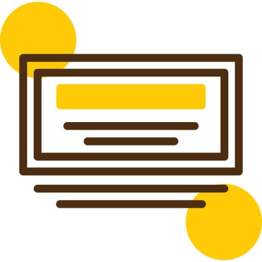 Web simgesi vektör illüstrasyonu