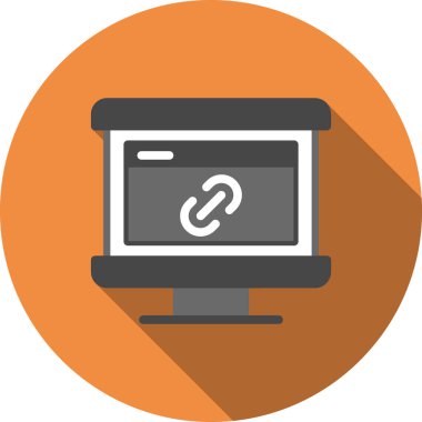 İş ve vektör illüstrasyonu için web simgesi