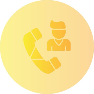 - Telefon. Web simgesi basit illüstrasyon