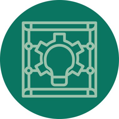 Eşsiz Vektör Satırı Simgesi