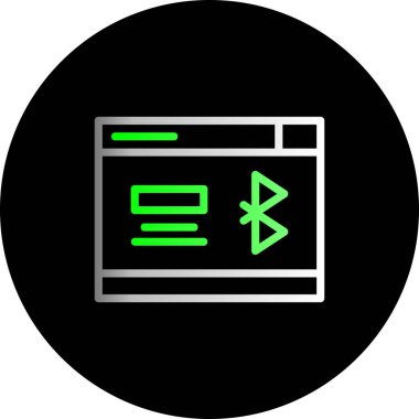 Vektör müzik simgesi illüstrasyonu