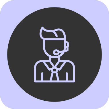 Maskeli bir adamın vektör çizimi