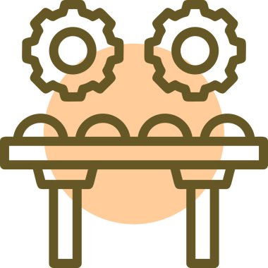 Gıda simgesinin vektör illüstrasyonu