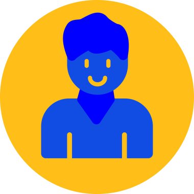 avatar simgesi vektör illüstrasyonu