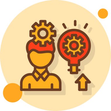 iş stratejisi ikon vektör illüstrasyonu