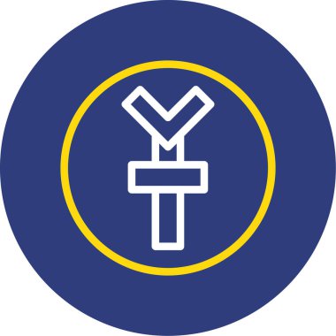 Modern eğitim ikonunun vektör illüstrasyonu