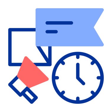 Saat simgesi olan saat