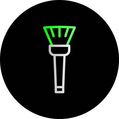 Eşsiz Fan Vektörü Kabartma Simgesi