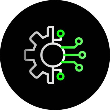 Vektör dişli simge tasarlamak