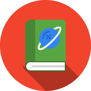 kitap simgesi vektör illüstrasyonu